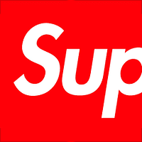 Supreme logo — real brand example